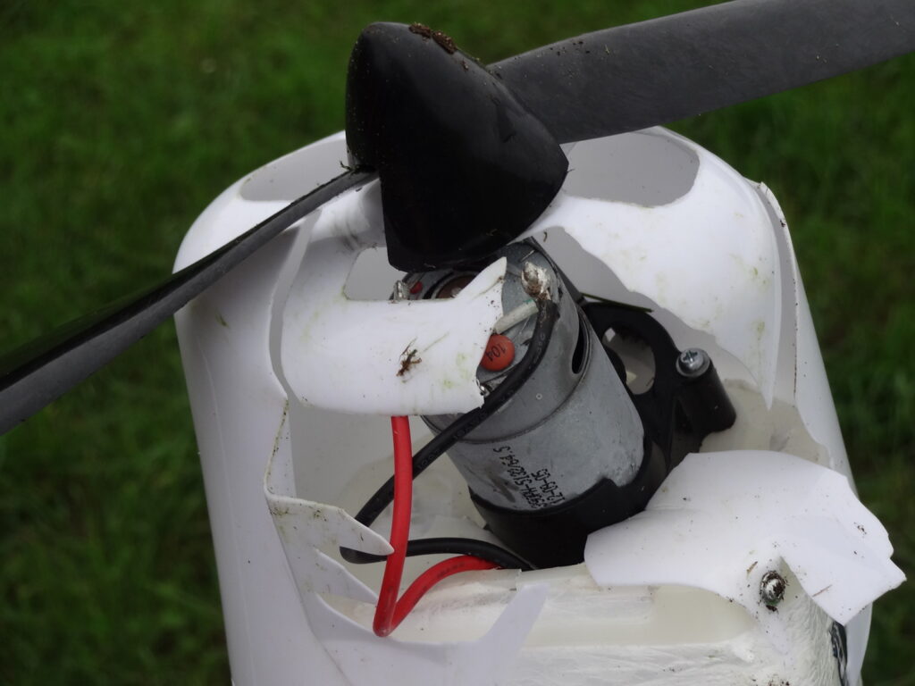 Super Cub LP Crash (nose smashed)