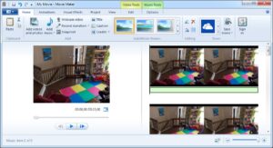 Windows Movie Maker screenshot