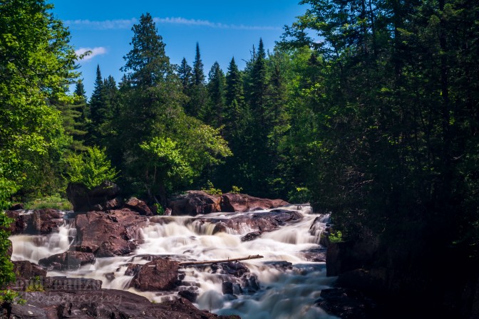 Chutes croches (Parc nationale du Mont-Tremblant)
